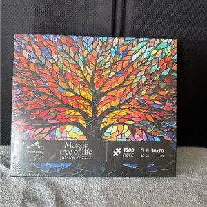 Pickforu Mosaic “Tree of Life” 1000 Piece Jigsaw Puzzle